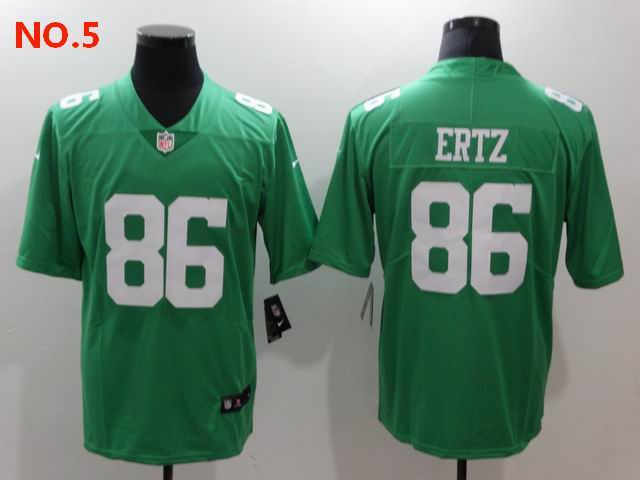 Men's Philadelphia Eagles #86 Zach Ertz Jersey NO.5;